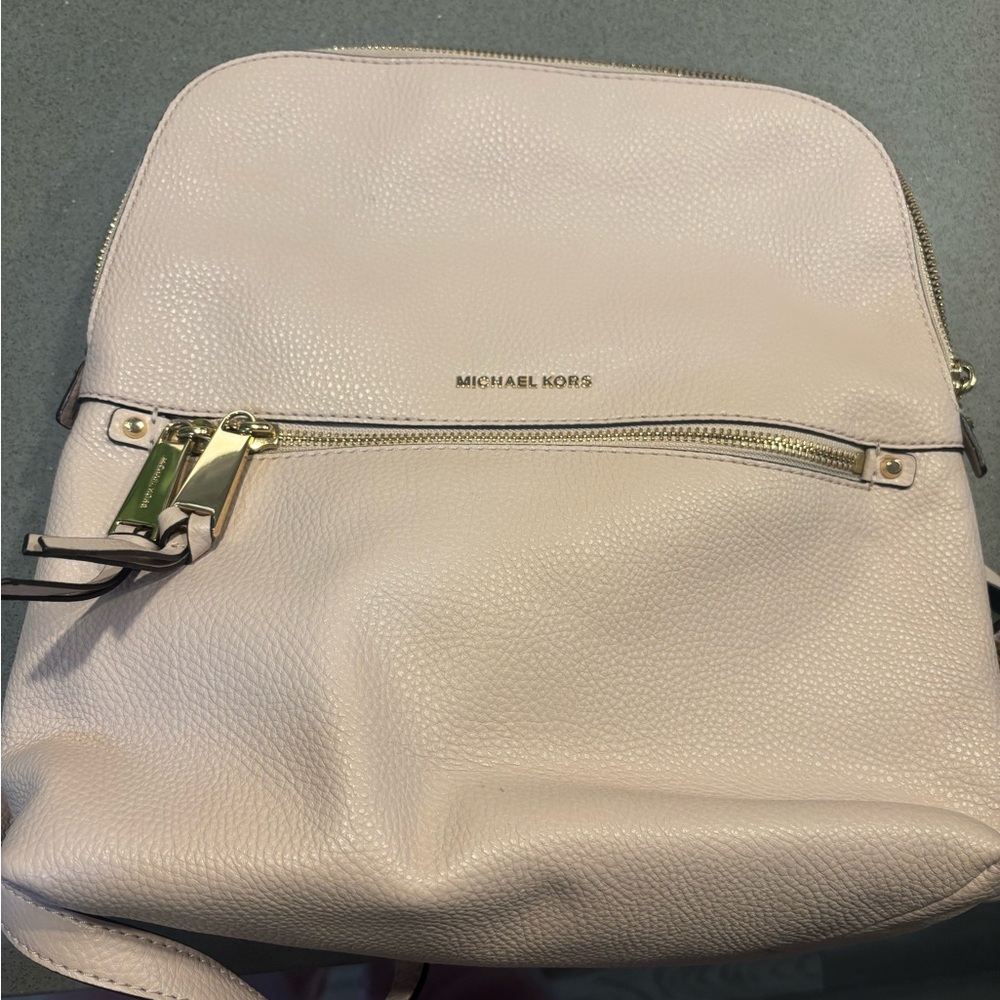 Michael Kors Light Pink Backpack